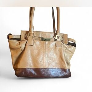 Elegant BCBG Leather Shoulder Bag
